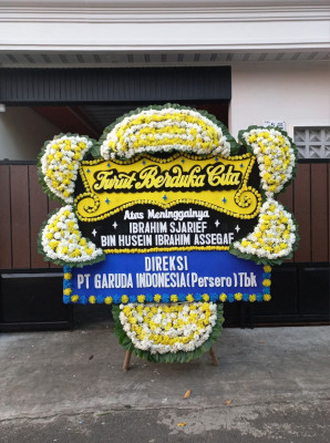 Papan Bunga Duka di Ibun