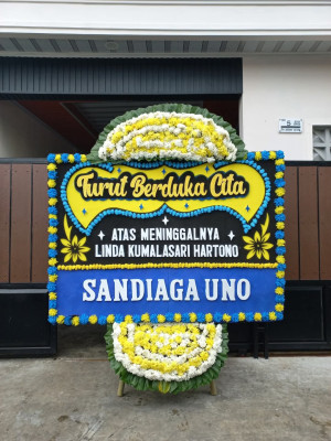 Papan Bunga Duka di Ibun